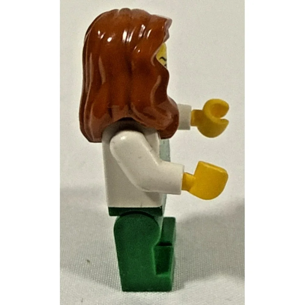 LEGO Minifigure CTY0745 Kids Small Green Bandit Female City Police Figure